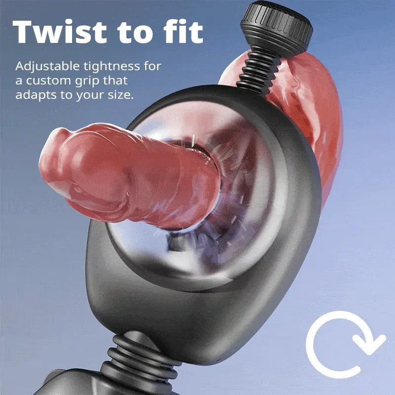 Hands-Free Wearable Belt Male Masturbator Remote Controlled-3