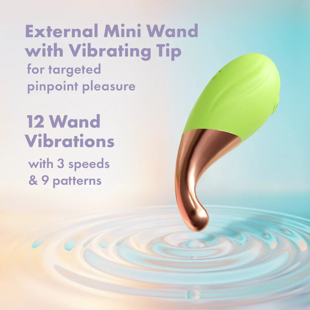 Blush Blooming Bliss Clit & G-Spot Egg Vibrator Set Remote Controlled-3