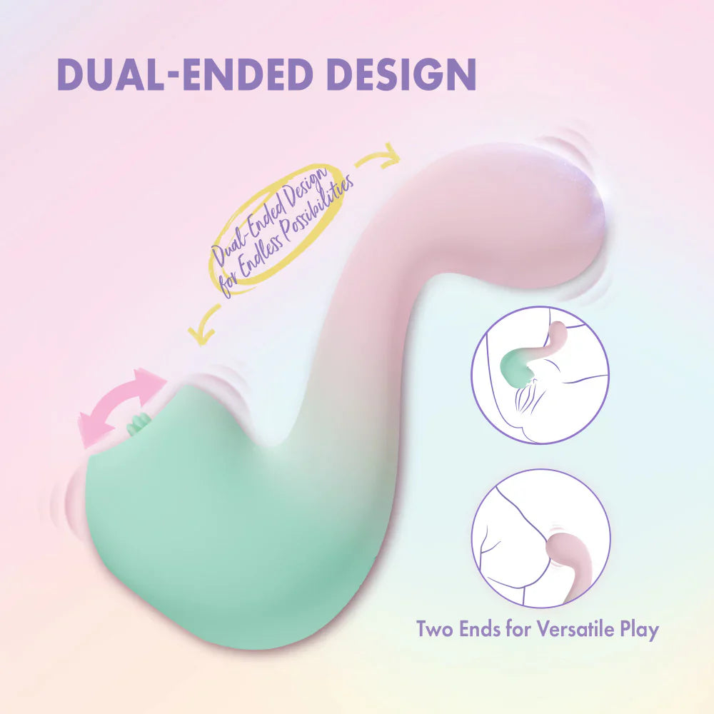 Blush Melody Dual Clit Licking & G-Spot Vibrator-2