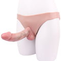 Brian Realistic Hollow Dildo Strap-On Briefs 7.5-inch-0