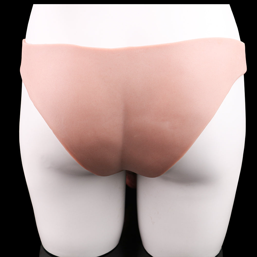 Brian Realistic Hollow Dildo Strap-On Briefs 7.5-inch-1