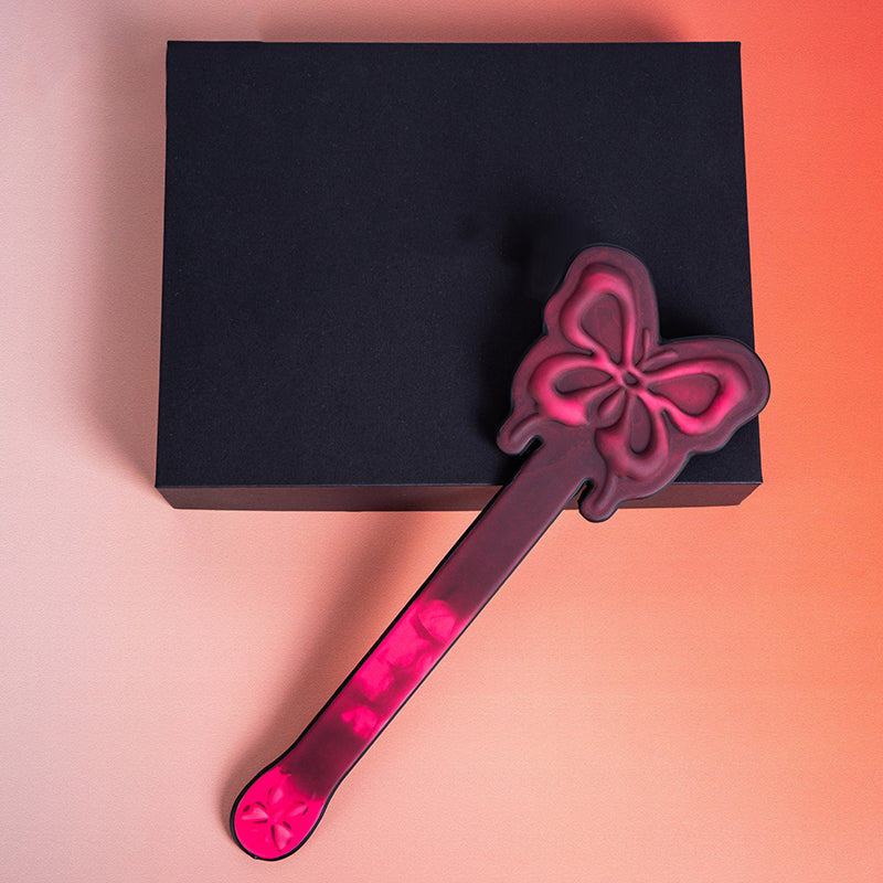 ZQ Butterfly Heat-Sensitive Color-Changing Spanking BDSM Paddle-4
