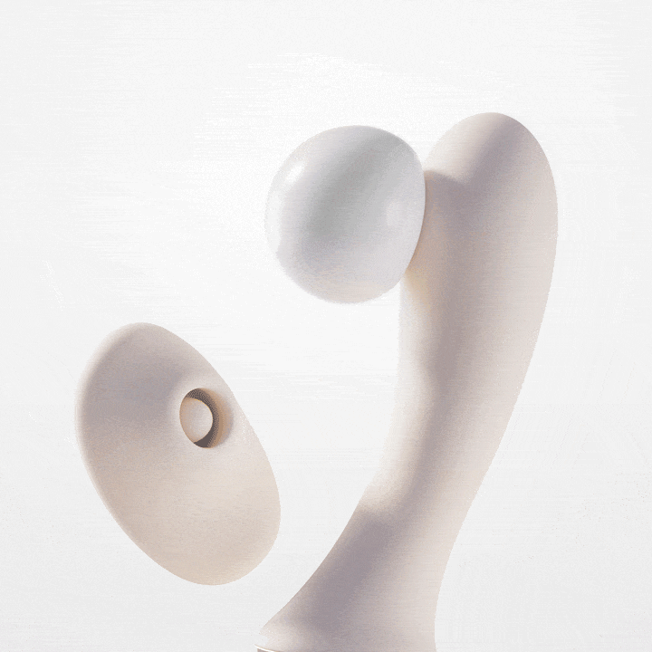 Clit Suction & G-Spot Thrusting Dual Wearable Vibrator App Controlled-4