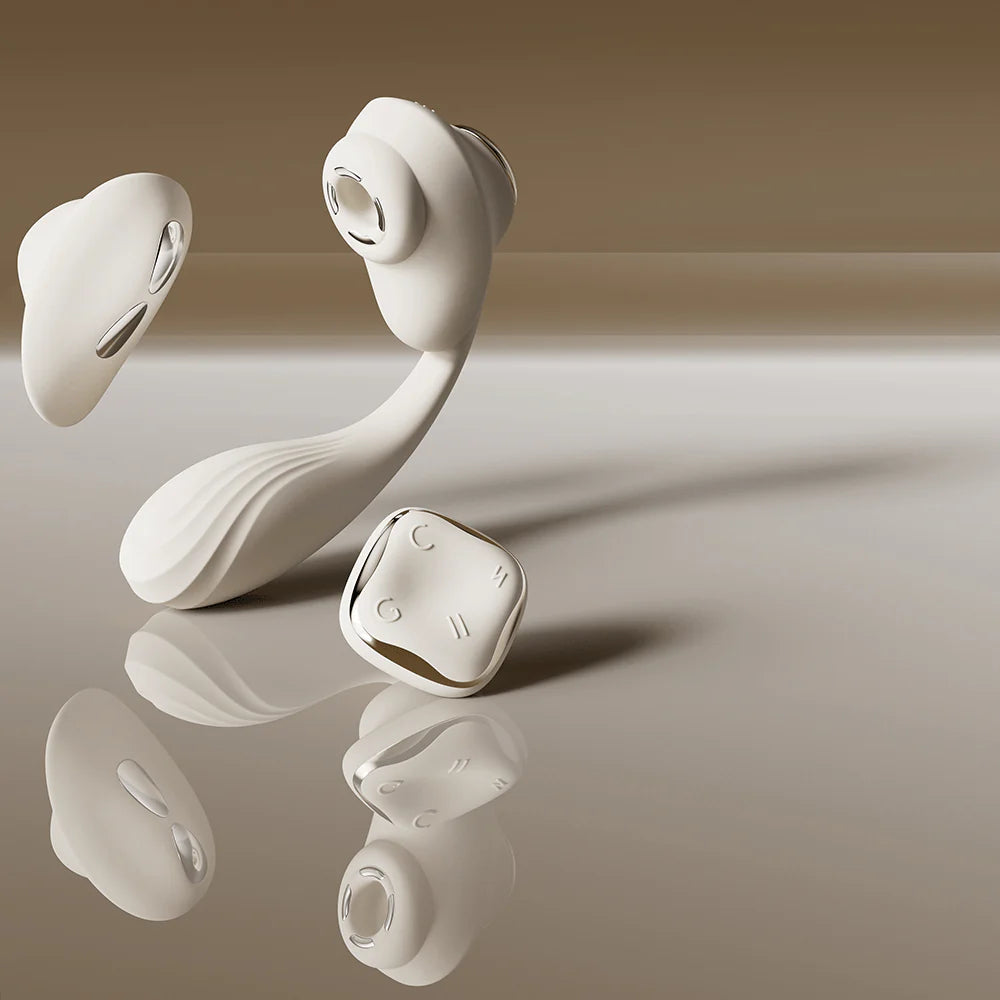 DEYA App Controlled Vibrator with Remote, Suction & Multi-Mode Stimulation-2