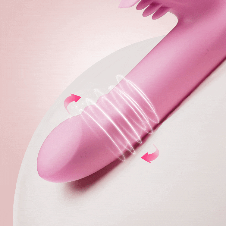 EROCOME Leominor Clit Licking & G-Spot Thrusting Rabbit Vibrator-4