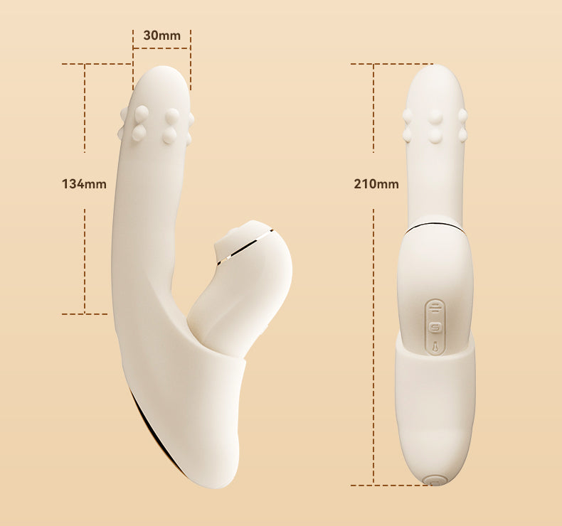 Fatima Plus Rotating & Thrusting Dual Rabbit Vibrator App Controlled-4