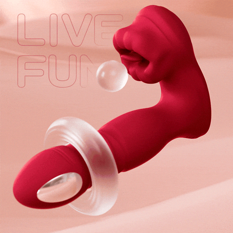 GALAKU Kiss Wearable Clit Sucking & G-Spot Electric Shock Vibrator App-Controlled-3