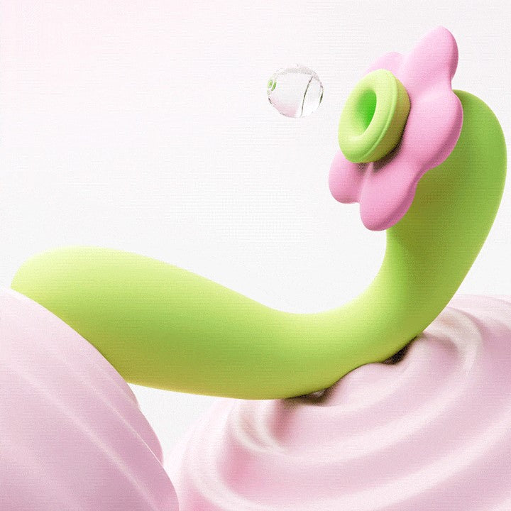 GALAKU Sunflower Sucking & Heating G-Spot Vibrator App-Controlled-2