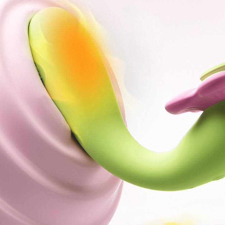 GALAKU Sunflower Sucking & Heating G-Spot Vibrator App-Controlled-1