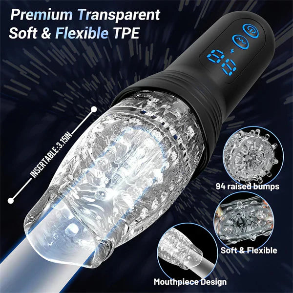 Gawk Gawk 3000 Pro Sucking & Vibrating Male Masturbator Cup-4
