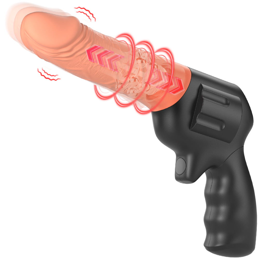 Gun Rotating & Thrusting Realistic Dildo-0