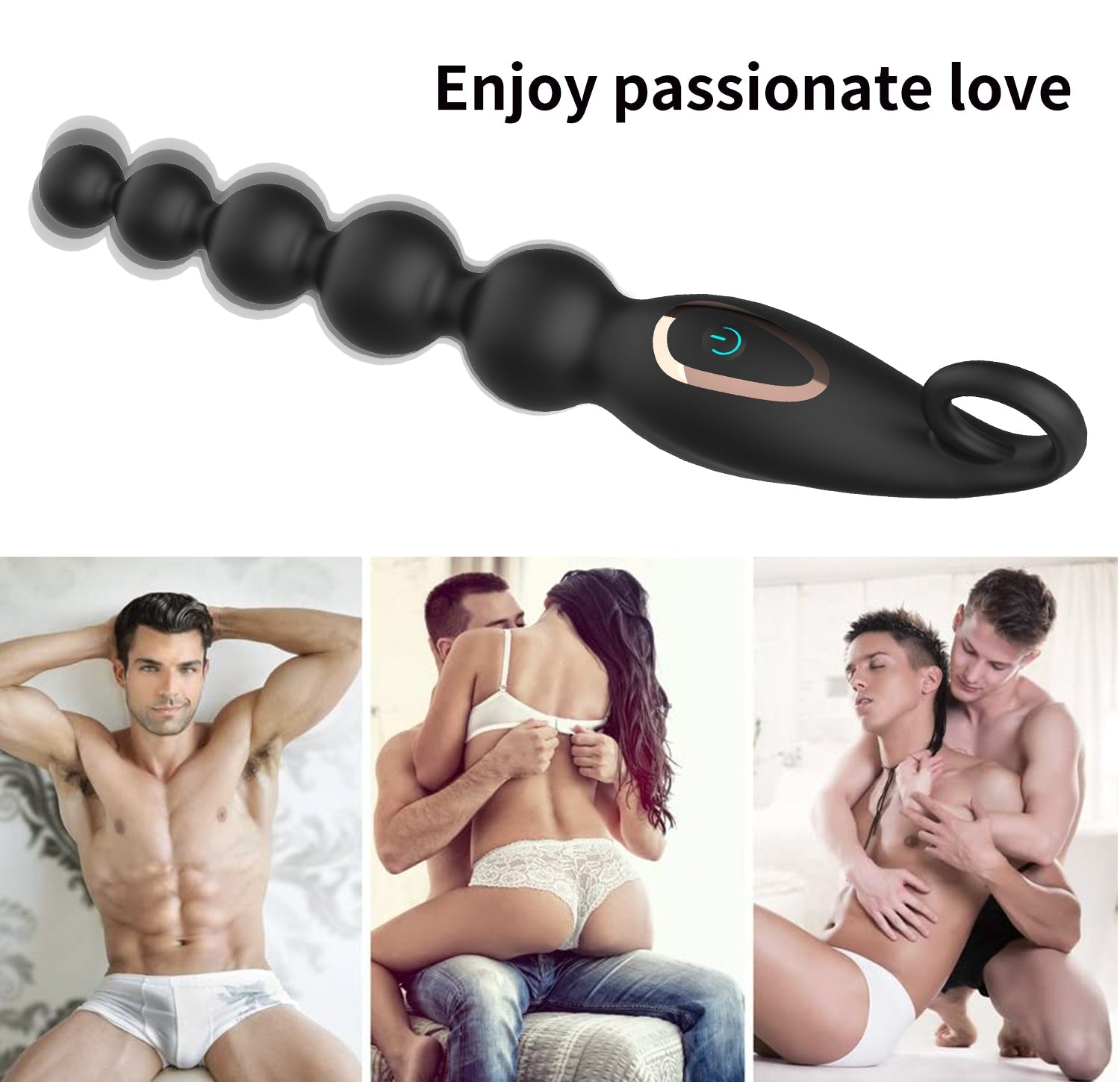 Hgod 7-Speed Vibrating Anal Beads-3