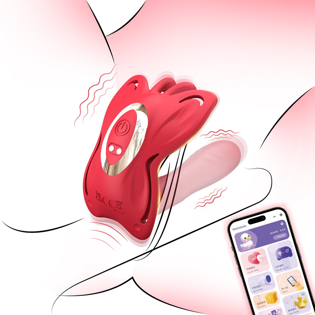 Hgod Butterfly Wearable Clit & G-Spot Vibrator App Controlled-1