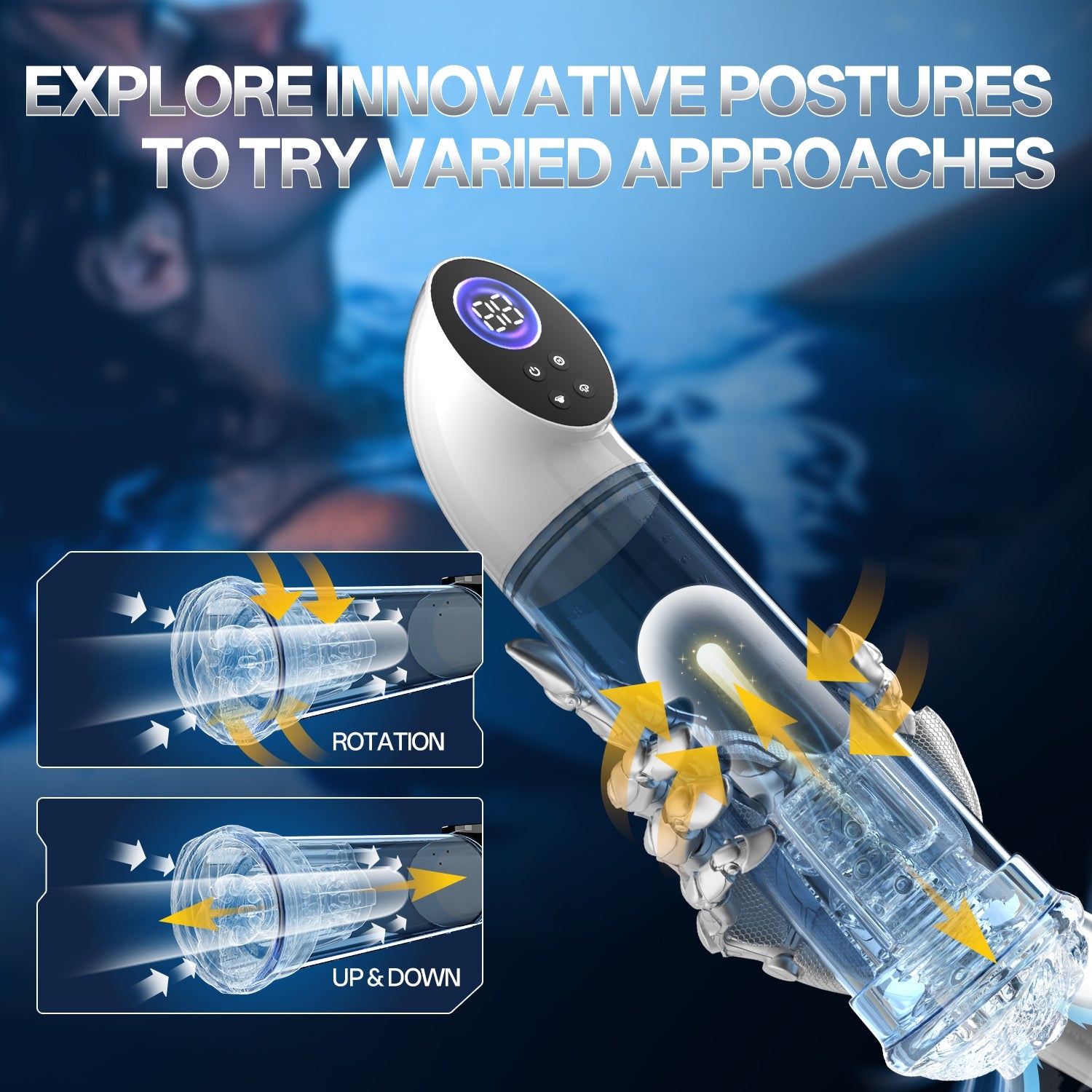 Hgod Electric Suction Penis Pump Vacuum Extender-3
