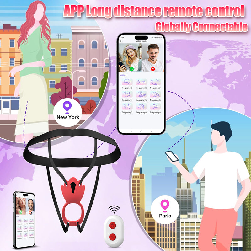 Hgod Fire Wearable Clit Vibrator App & Remote Controlled-3