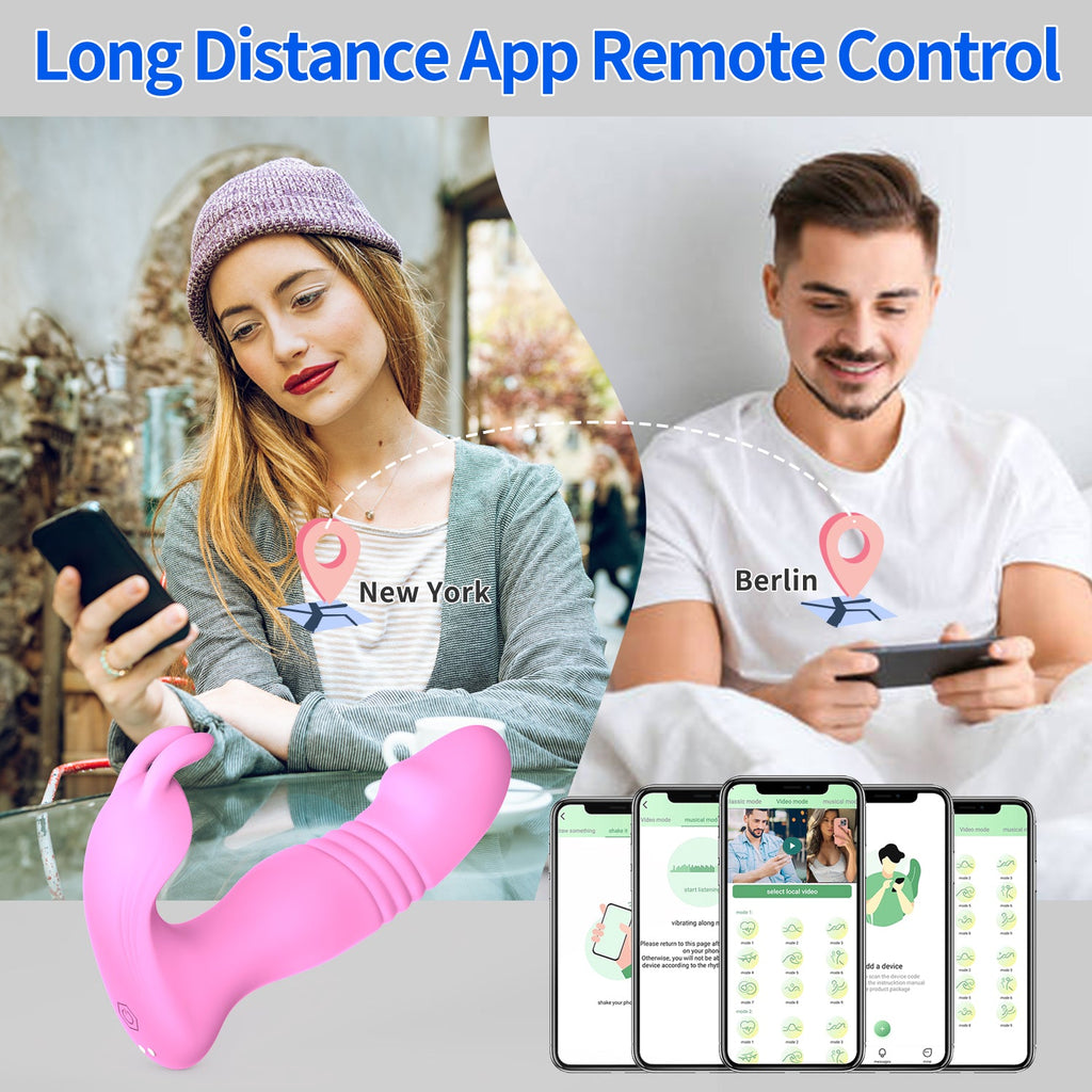 Hgod Wearable G-Spot Thrusting Vibrator App & Remote Controlled-4