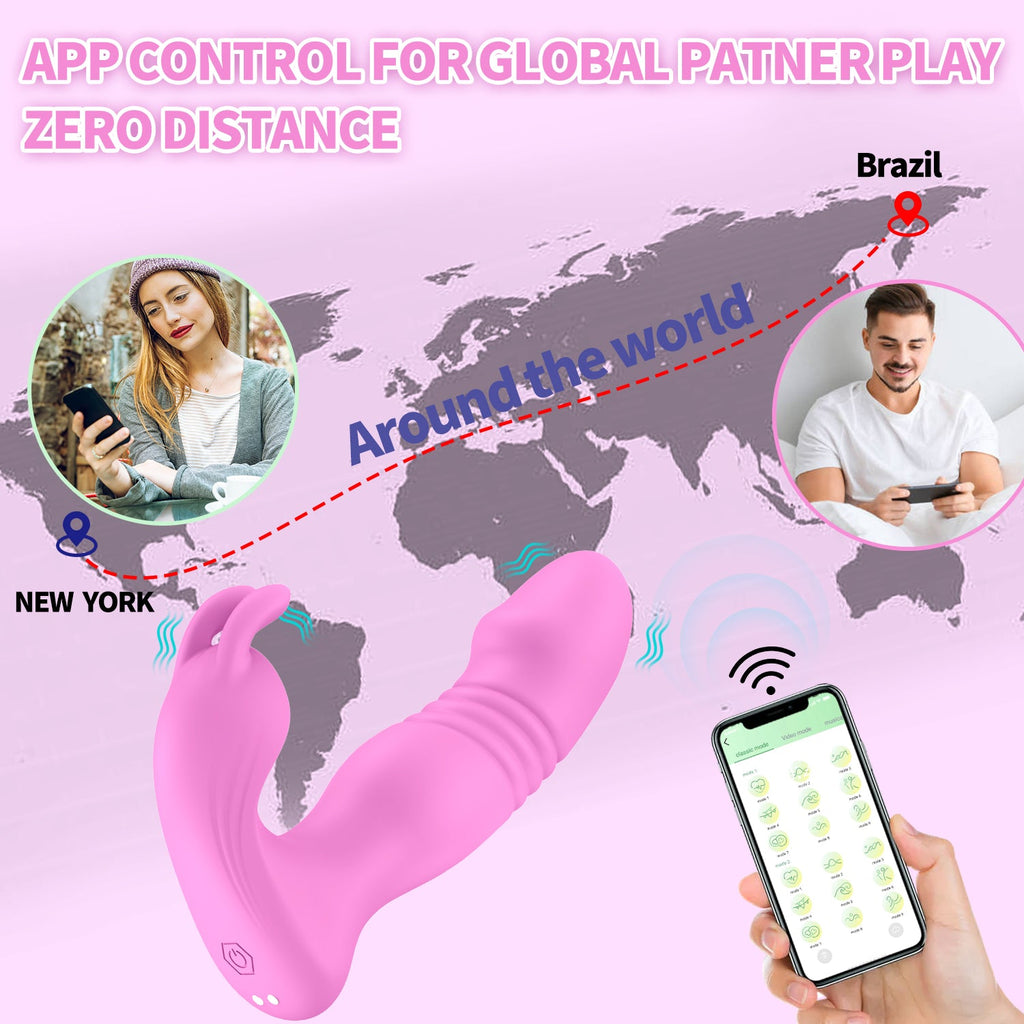 Hgod Wearable G-Spot Thrusting Vibrator App & Remote Controlled
