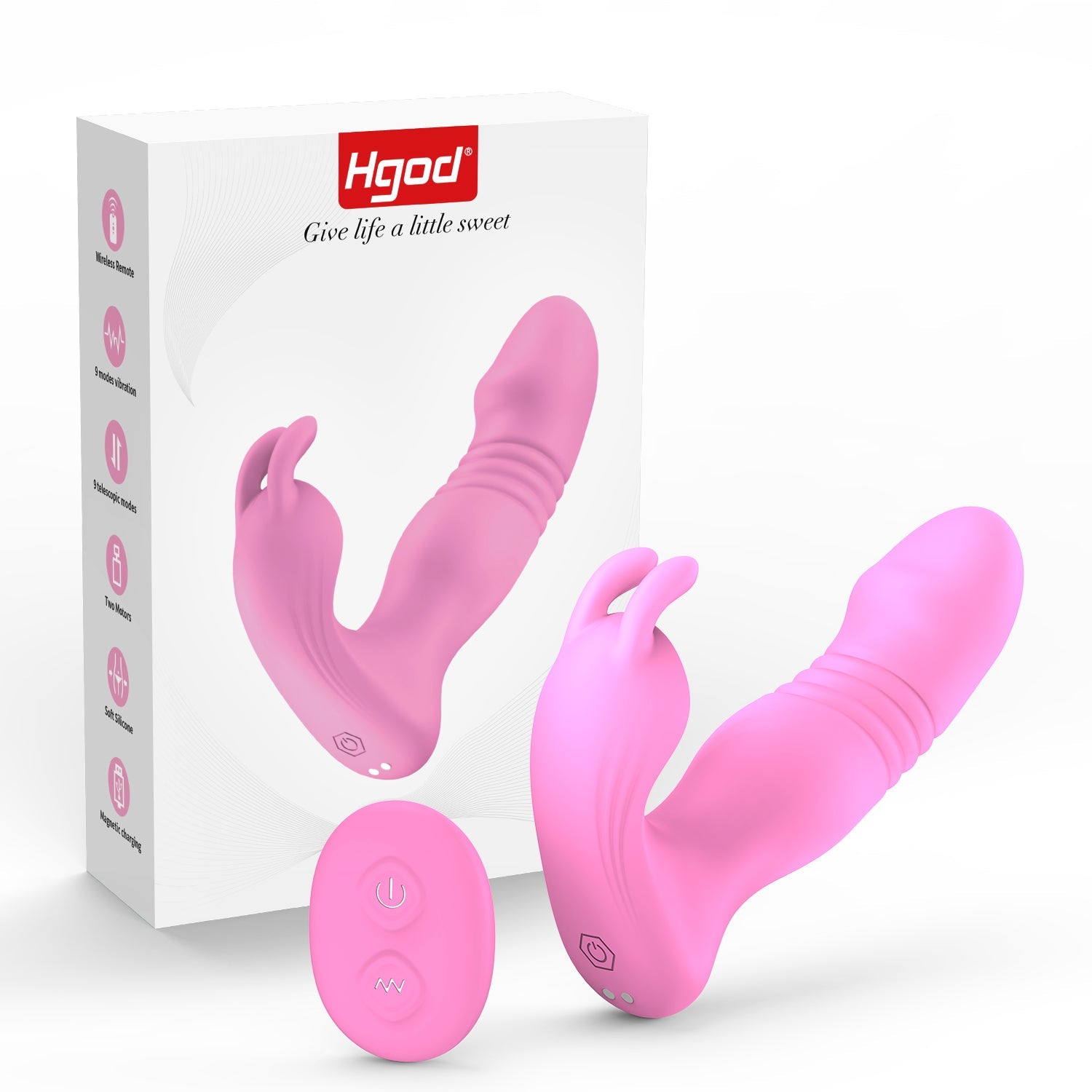 Hgod Wearable G-Spot Thrusting Vibrator App & Remote Controlled