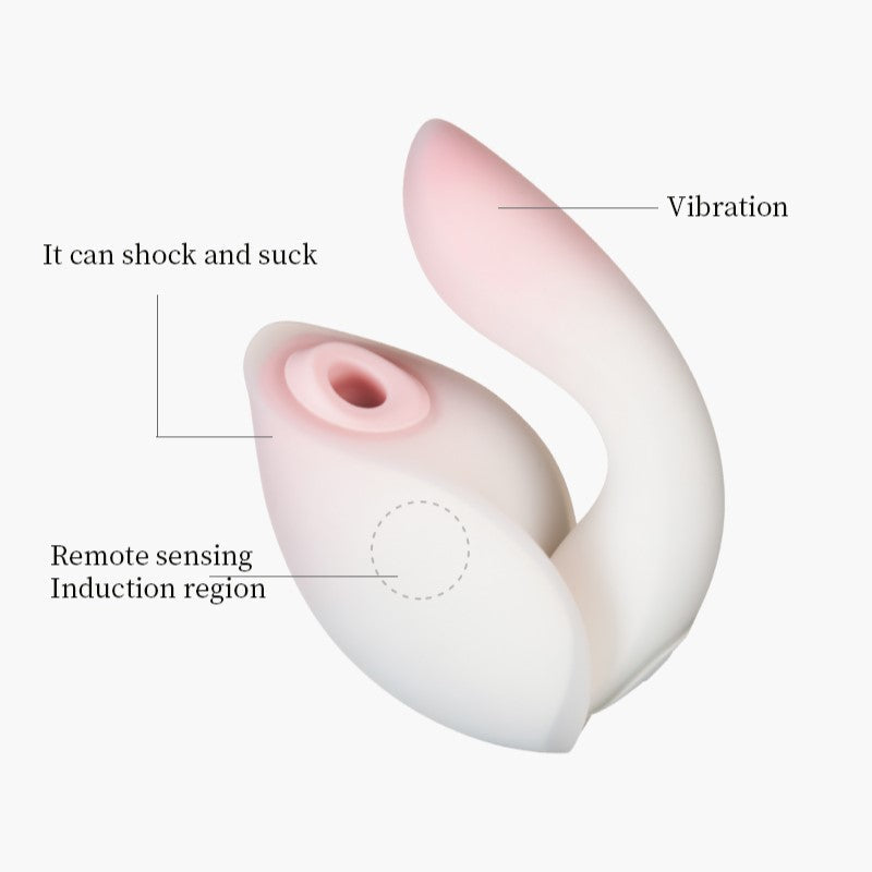 HUAXIAYUE Clit Sucking & Pressure Sensing Vibrator Remote Controlled-2