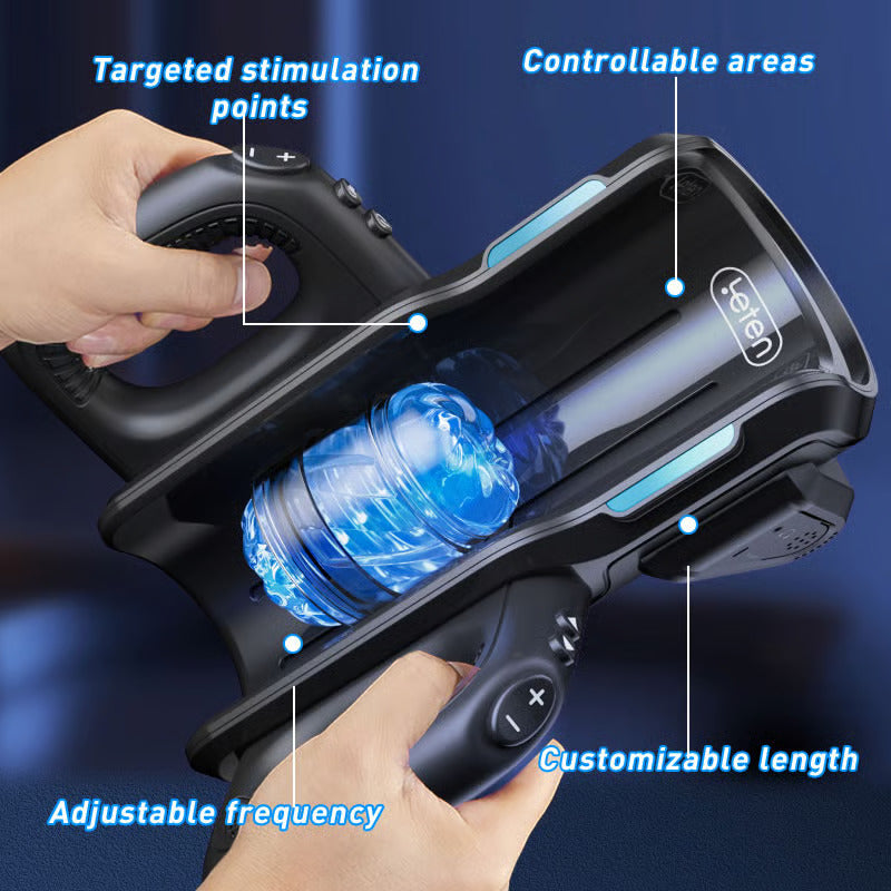 Leten Cannon King Pro Thrusting Male Masturbator-2