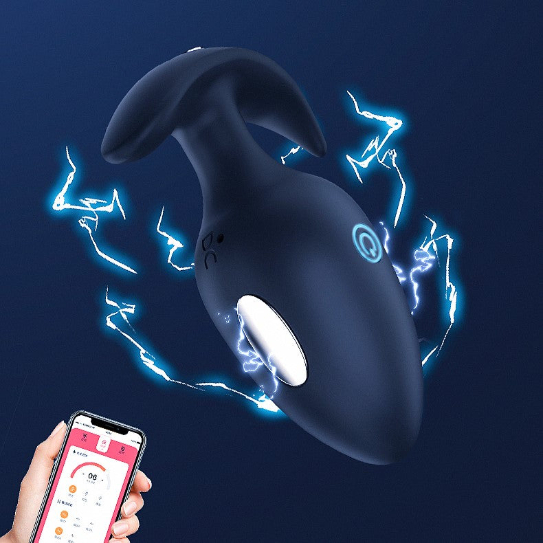 LOCKINK Electro Shock Vibrating Butt Plug APP Controlled-1