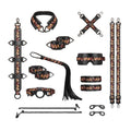 LOCKINK Flowering Serpent Leather Bondage Restraint Set-0