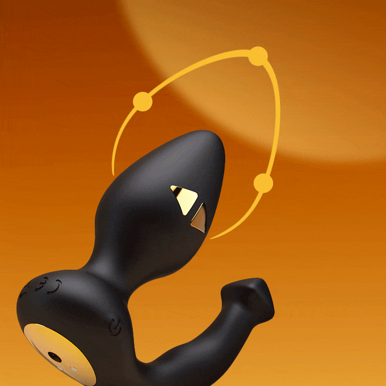 LOCKINK E-Stim Anal Plug with Fox Tail Remote Controlled-3