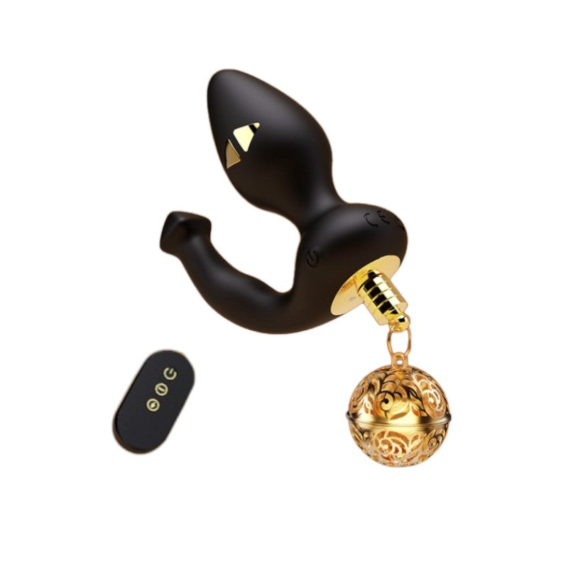 LOCKINK E-Stim Anal Plug with Fox Tail Remote Controlled-5
