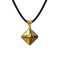 LOCKINK Gold Cube Metal Pendant Clit Vibrating Egg-0