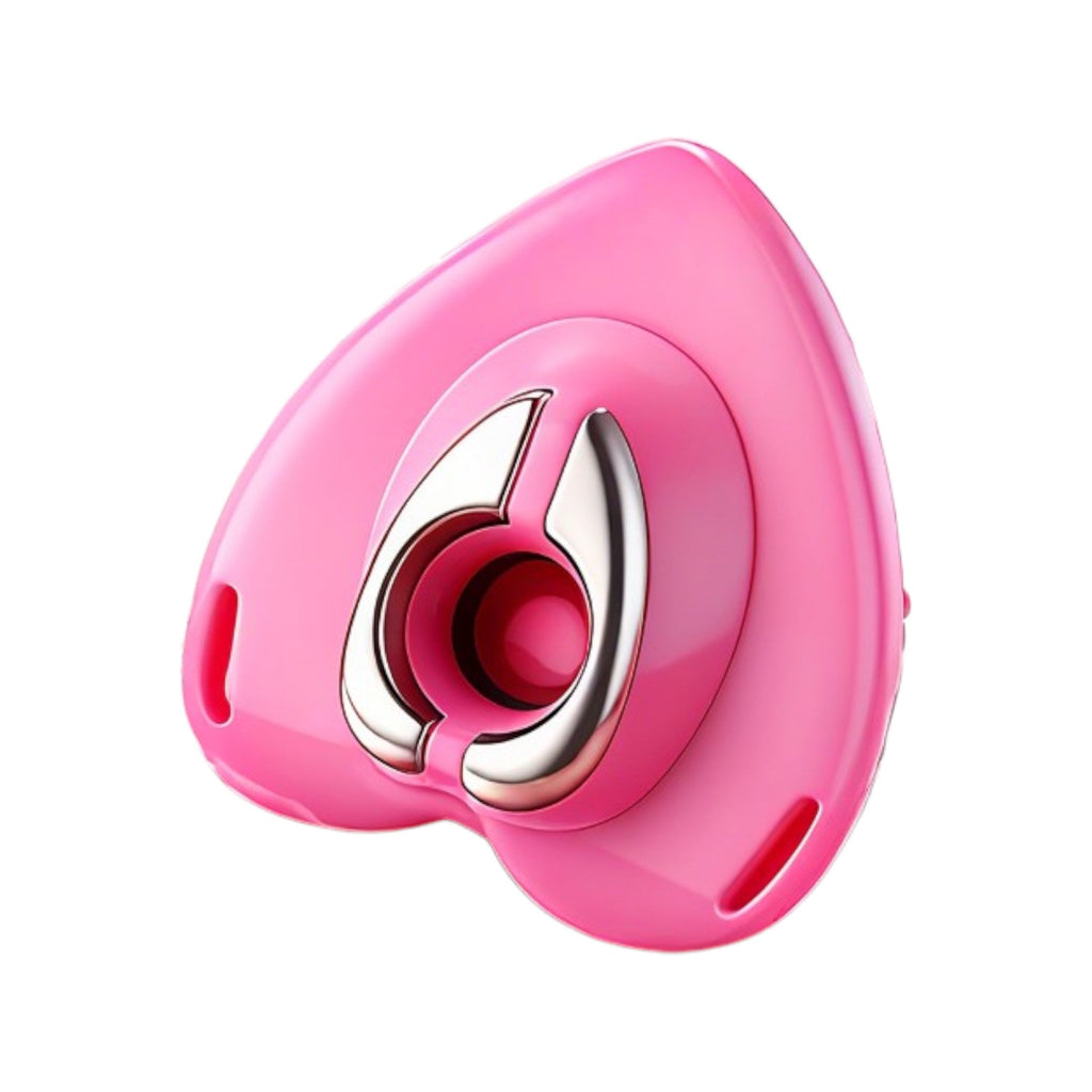 LOCKINK Pink Heart E-Stim Strap-On Wearble Vibrator App Controlled-0