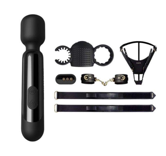 LOCKINK Sevanda Electro Stimulation Wand Vibrator Remote Controlled-6