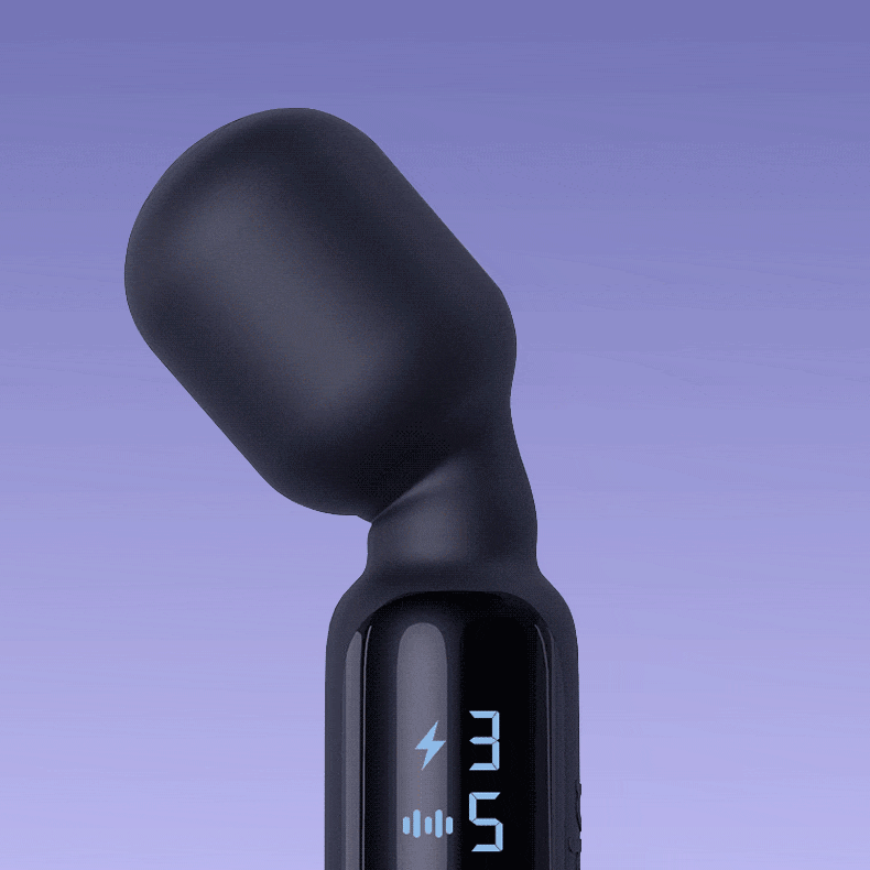 LOCKINK Sevanda Electro Stimulation Wand Vibrator Remote Controlled-4