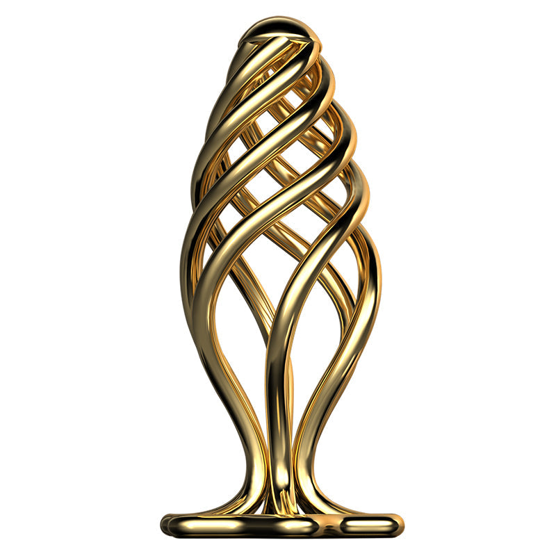 LOCKINK Sevanda Hollow Gold Metal Butt Plug-0