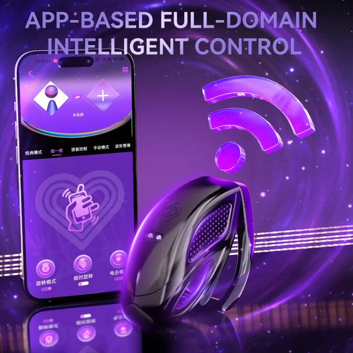 LOCKINK Bee Sting Male Chastity Cage App Controlled-4