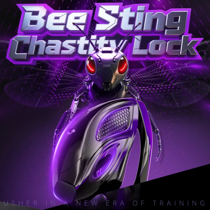 LOCKINK Bee Sting Male Chastity Cage App Controlled-1