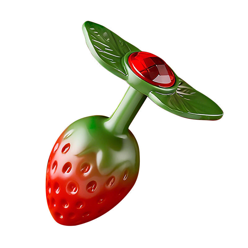 LOCKINK Strawberry Metal Anal Plug-0