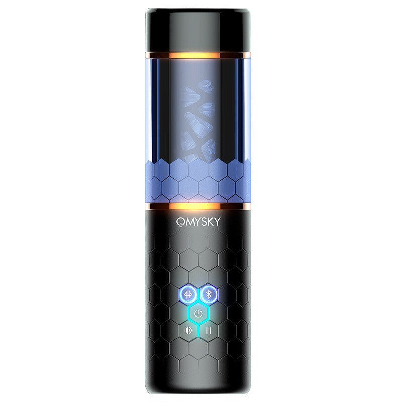 OMYSKY SwardsMan Thrusting & Roataing Male Masturbator Bluetooth-0