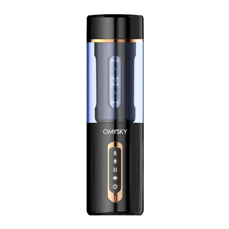 OMYSKY Wolf Thrusting & Rotaing Male Masturbator Bluetooth-0