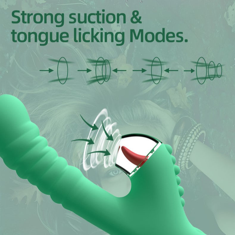 Oronova Bliss Clit Sucking & G-Spot Thrusting Vibrator-3