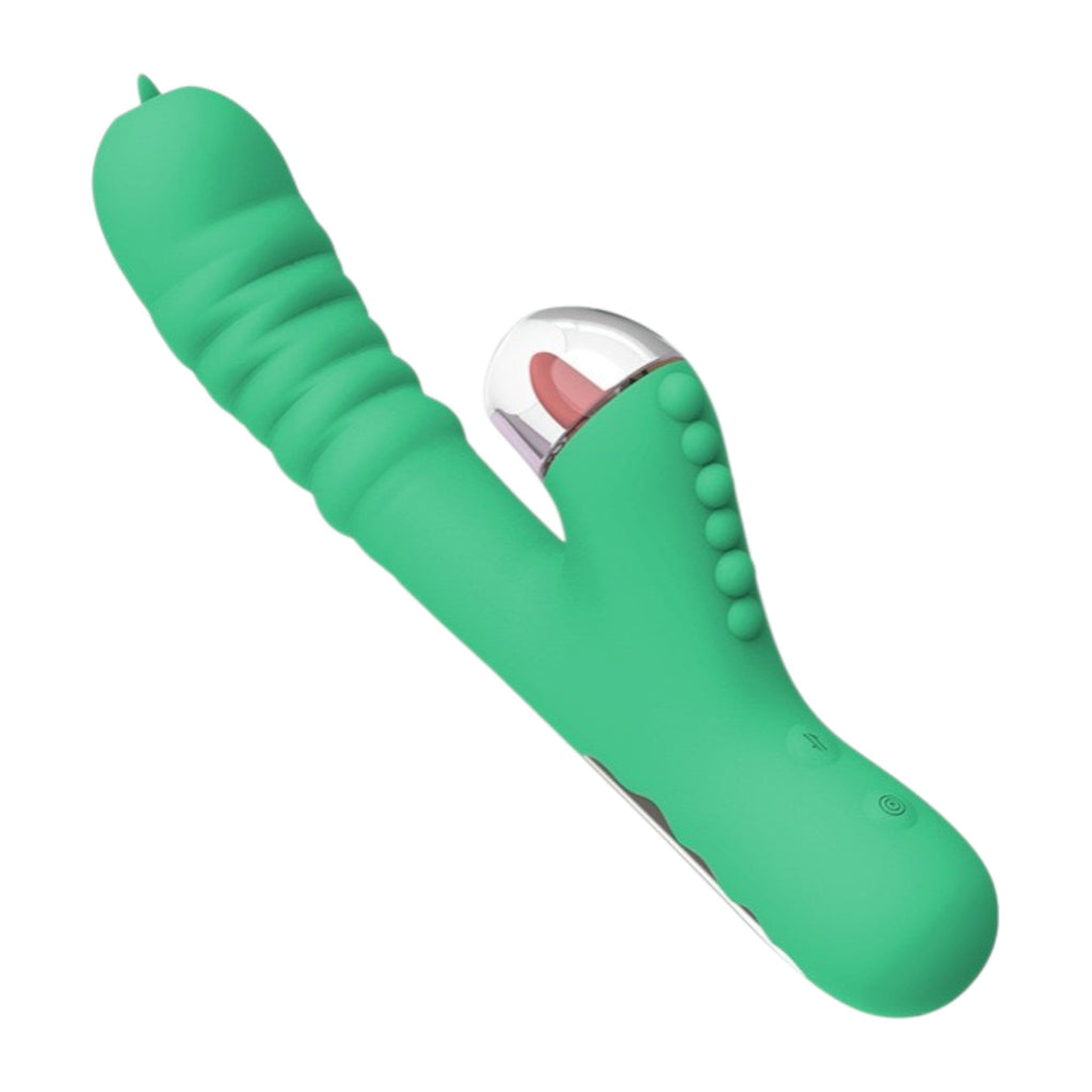 Oronova Bliss Clit Sucking & G-Spot Thrusting Vibrator-0