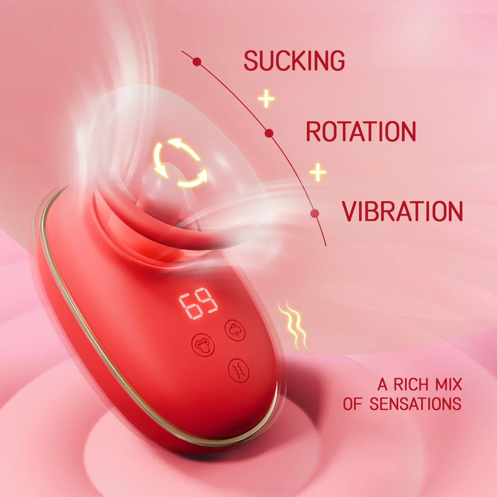 Oronova Caelia Clit Sucking & Licking Vibrator-1