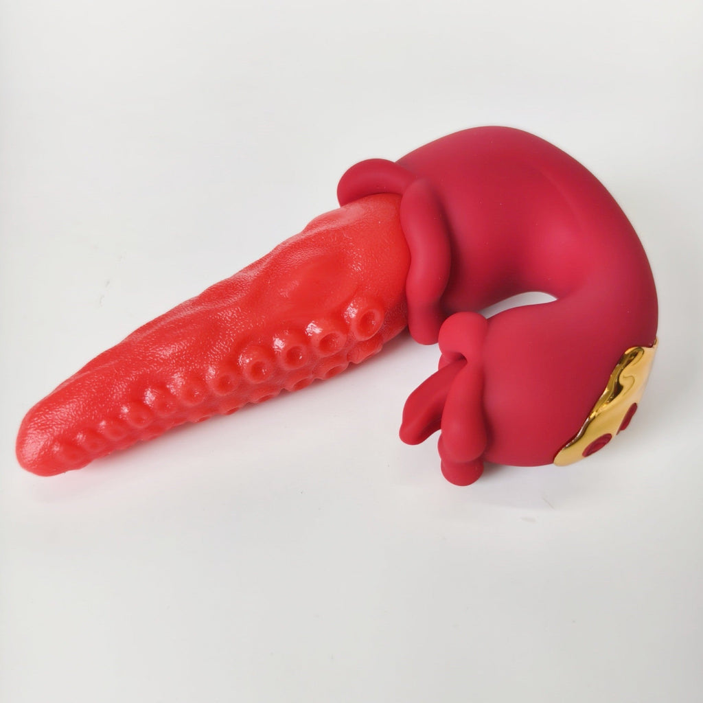Oronova OpalSway Licking & Rotating G-Spot Rose Vibrator-4
