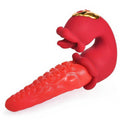 Oronova OpalSway Licking & Rotating G-Spot Rose Vibrator-0