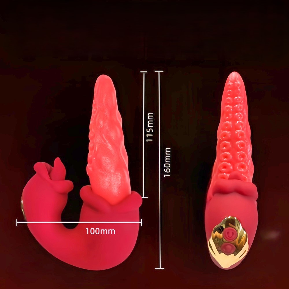 Oronova OpalSway Licking & Rotating G-Spot Rose Vibrator-3