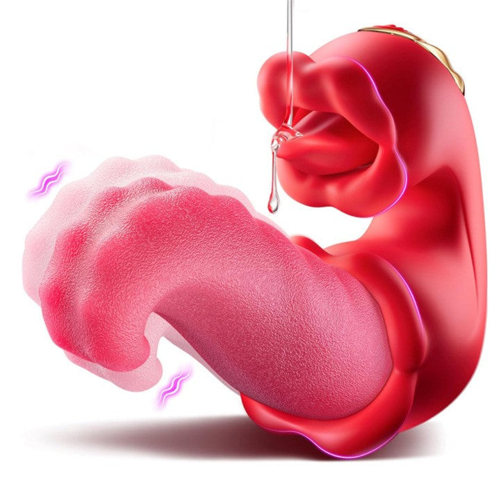 Oronova OpalSway Licking & Swinging G-Spot Rose Vibrator-0