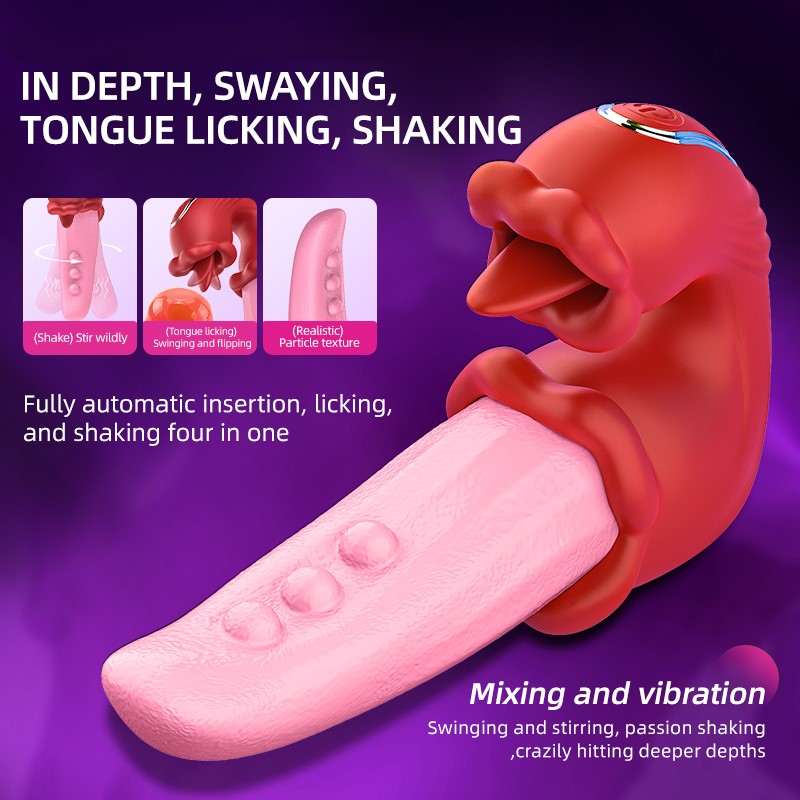 Oronova OpalSway 5.0 Licking & Swinging G-Spot Rose Vibrator-2