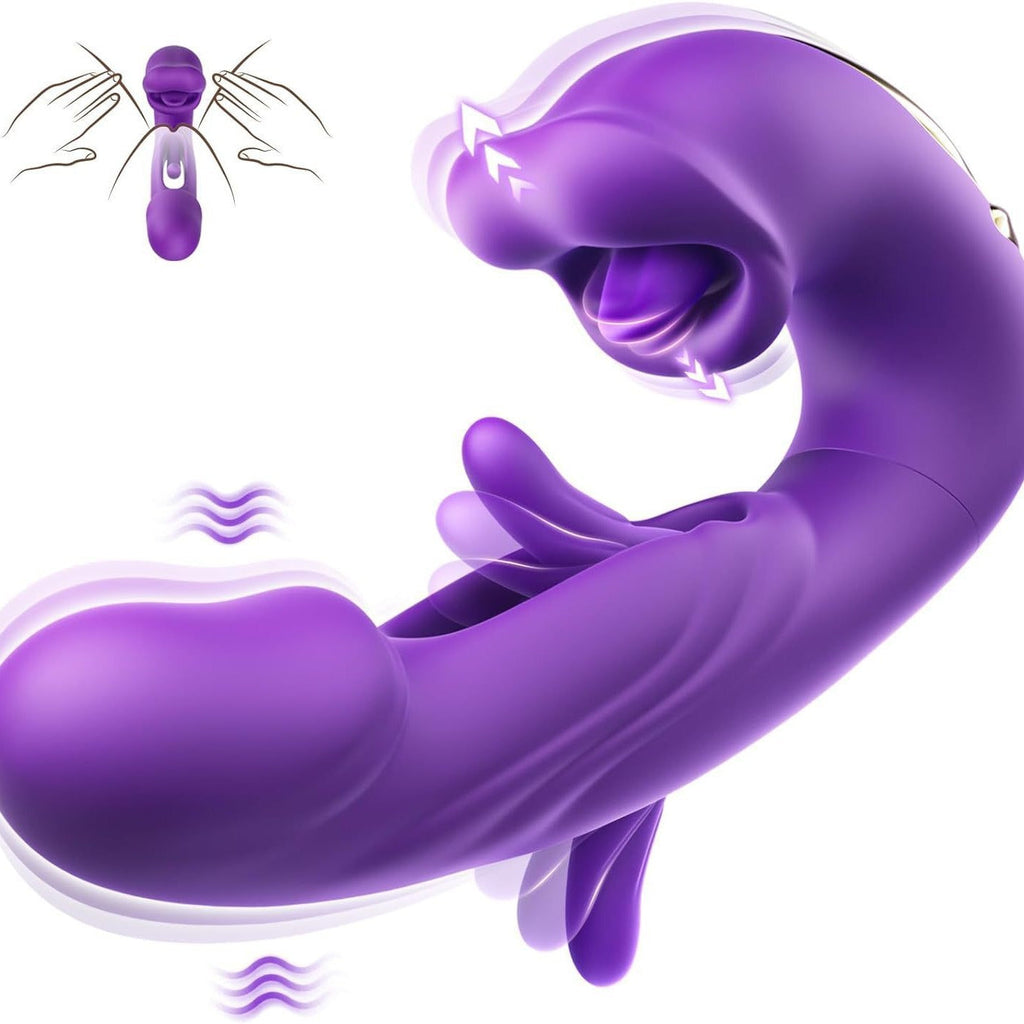 Oronova XDragon Clit Licking & G-Spot Slapping Vibrator-1