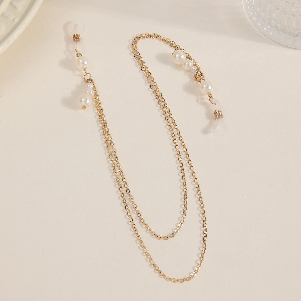 Pearl Pendant Nipple Clamps with Chain-2