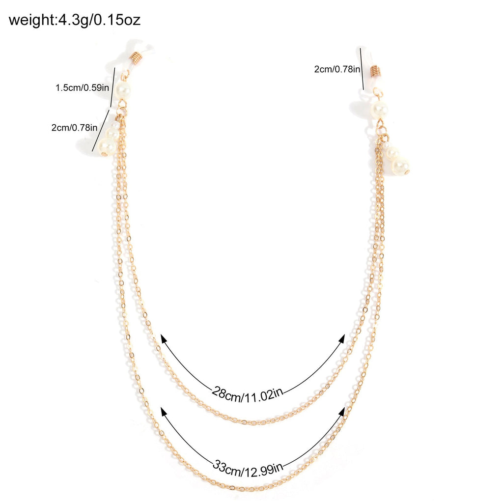 Pearl Pendant Nipple Clamps with Chain-4