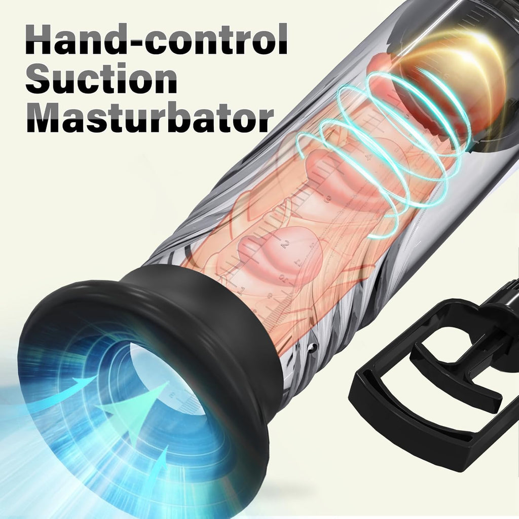 Penis Pump Vacuum Manual Extender-3